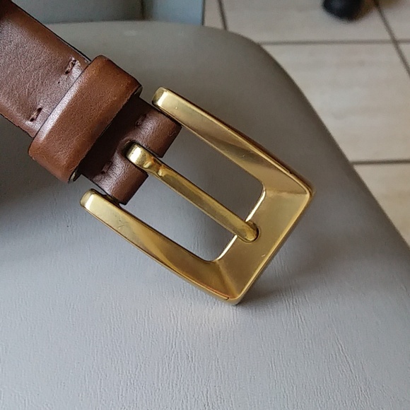 Elegant authentic DKNY leather belt Italy Medium - Picture 6 of 8